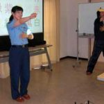 滋賀県警の警察官夫婦が高齢者に安心安全教室