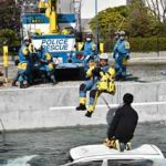 神奈川県警が防災関係機関と大震災対策合同訓練