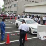 宮崎北署で署員の安全サポート車乗車体験会を開催