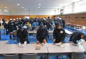 三重県警察学校で非常招集訓練と代替災害警備本部の設置訓練 日刊警察