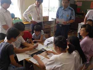  愛知県東海署が小学生に「サイバーポリスゲーム」で授業
