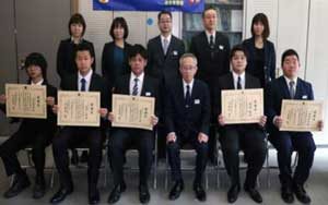 奈良県警が大学卒業予定の学生ボランティアに感謝状