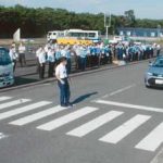 埼玉県警で横断歩行者妨害違反等の教養を実施