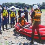 神奈川県相模原署が水難救助訓練を実施