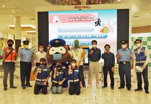 滋賀県警が「ロックの日」に施錠徹底の広報活動