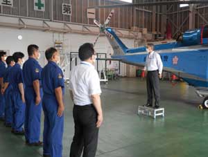  鹿児島県警が航空隊の業務移管で警備部長申告