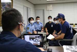 奈良県警で警察学校入校予定者の「オンライン体験入校」