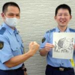 栃木県矢板署で署員の似顔絵付き「やいたプロフィール」が好評
