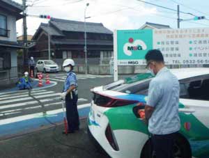 愛知県豊橋署がデンソーと災害時のプラグインハイブリット車提供協定結ぶ