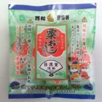 奈良県西和署で銘菓「粟おこし」に詐欺被害防止のメッセージ