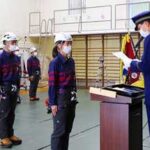 富山県警で「令和4年度山岳救助訓練開始式」