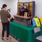 埼玉県岩槻署が子供の事故防止願う五月人形を展示