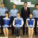 愛知県犬山署で女性会社員を交通安全ボランティアに任命