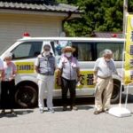 岐阜県飛騨署が移動交番で地域の安全・安心見守る