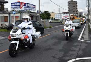  埼玉県警が警視庁と首都直下型地震想定の交通対策訓練