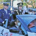神奈川県警が鎌倉で俳優・柿澤勇人さんと交通安全啓発のキャンペーン