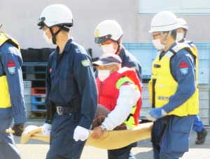  高知県中村署が「津波防災の日」にちなみ災害訓練を実施