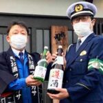 釧路方面が日本酒のラベルで飲酒運転根絶を訴え