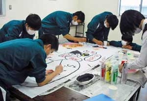 
和歌山県橋本署で生徒5人対象のインターンシップ