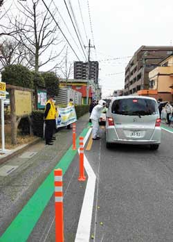 埼玉県警が「ゾーン30プラス」整備完了区域でキャンペーン実施