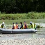 愛媛県大洲署で河川の氾濫想定した水害訓練を実施