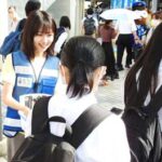 滋賀県警が大学生らと「闇バイト」の危険性を周知する啓発活動を実施
