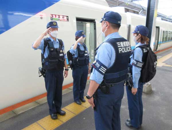 愛知県警鉄警隊が一丸でG7交通大臣会合の警戒警備を完遂
