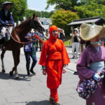 長野県軽井沢署員が武士や忍者仮装で地元祭りに参加