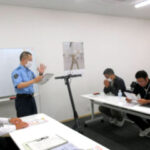鳥取県米子署が電動キックボード販売事業者に対する交通安全講習会研修会開く
