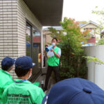 広島県警がモデルハウスで地域安全推進指導員対象の防犯研修会