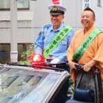埼玉県警がさいたま市で交通安全出発式を開催