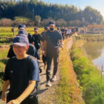 奈良・初任科生が校外訓練　徒歩で文化財や史跡を巡り体力の錬成図る