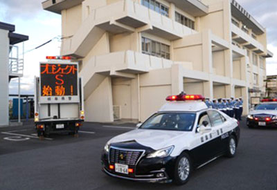 岐阜県３署と執行隊が合同交通死亡事故対策　車両を重点的に投入し犯罪の抑止も