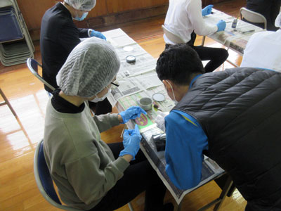 神奈川県座間署で採用試験受験予定者へのインターンシップ実施