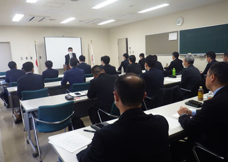 埼玉県警第二方面本部が新任当直長教養行う