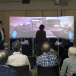 広島県福山東署で高齢者の体験型交通安全教室を開催