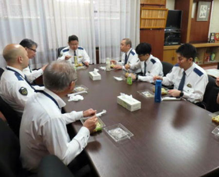 愛知県中川署が署員の声を聞くランチミーティングを開始
