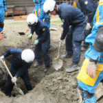 奈良県警察学校で機動隊員による災害警備訓練を実施