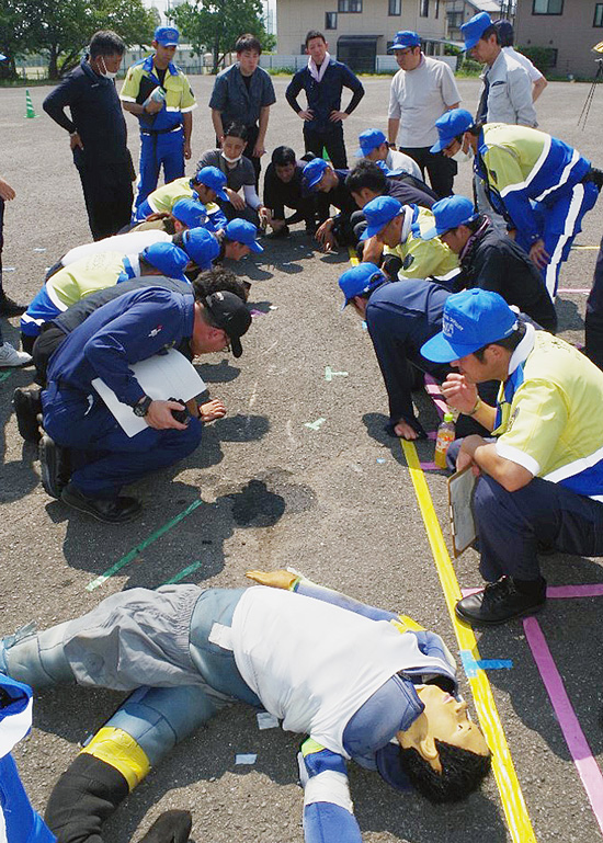 長崎県警が交通事故の衝突実験　事故解析の能力向上図る