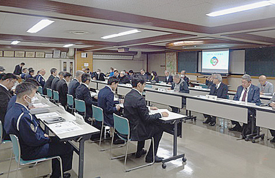 産学官民が犯罪の予防策を検討　福岡県中央署が自治会代表等と意見交わす