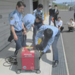 宮城県気仙沼署が災害警備訓練　県民防災の日を前に備えを
