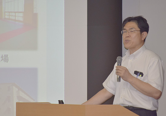 静岡県警・津田本部長が大学で講義　学生の治安への関心高める