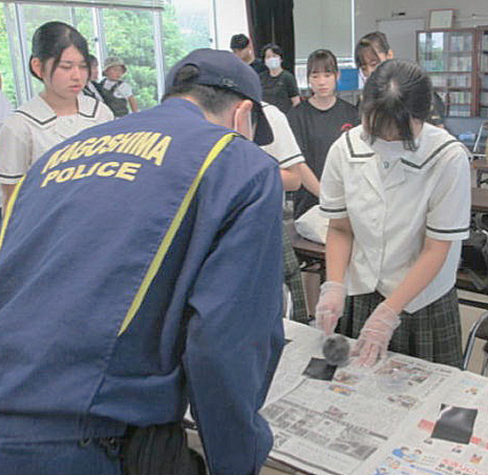 鹿児島県屋久島署で警察官採用のオープンキャンパス開催