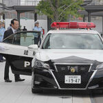 岐阜県警が秋の全国交通安全運動の出発式