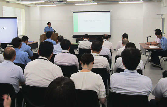 先端技術政策の推進へ　青森県警が研修会で幹部の意思統一図る