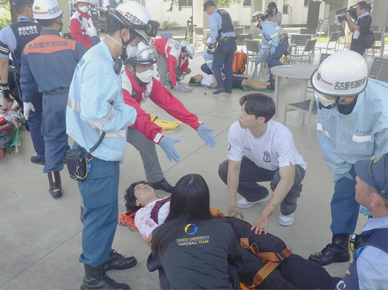 大規模イベント見据え 愛知県南署が無差別殺傷事件の対応訓練