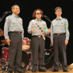 特殊詐欺防止へ　GLAYサポートドラマーのTOSHIさんが宮崎県都城署の一日署長に