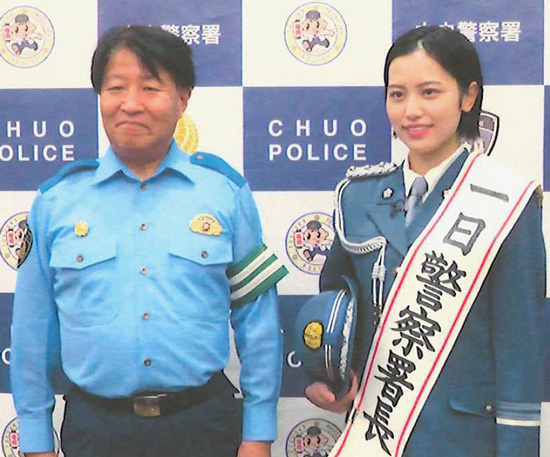 福岡県中央署が交通安全イベント　地元テレビアナウンサーが飲酒運転撲滅等を広報