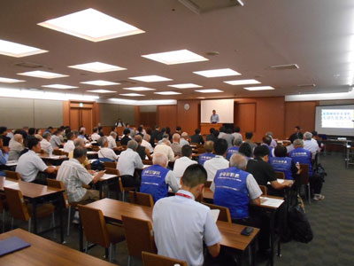 福岡県戸畑署は全国地域安全運動に向け初の区民大会催す