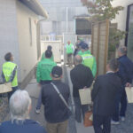 広島県福山市3署が体験型侵入盗対策講習　モデルハウス活用し合同で